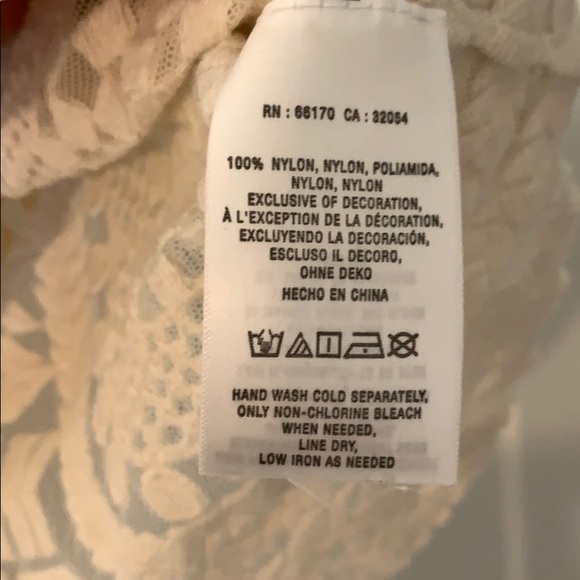 Anthropologie Lace Top | Anthropologie Crochet Top - Picture 5 of 7